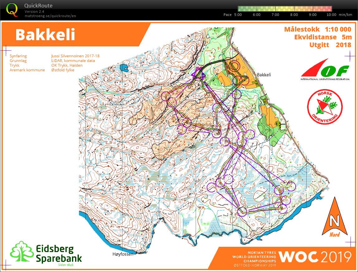 World Of Orienteering Maps My Digital Orienteering Map Archive :: World Cup Relay 1St Leg (02/09/2018)